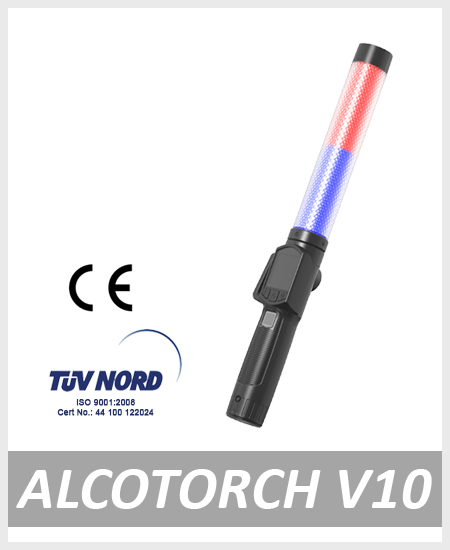 Alcohol tester breathalyzer alcotorch v10